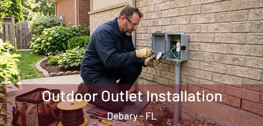 Outdoor Outlet Installation Debary - FL