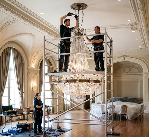 Professional Chandelier Installation: Your Local Fixture Team in Debary, FL